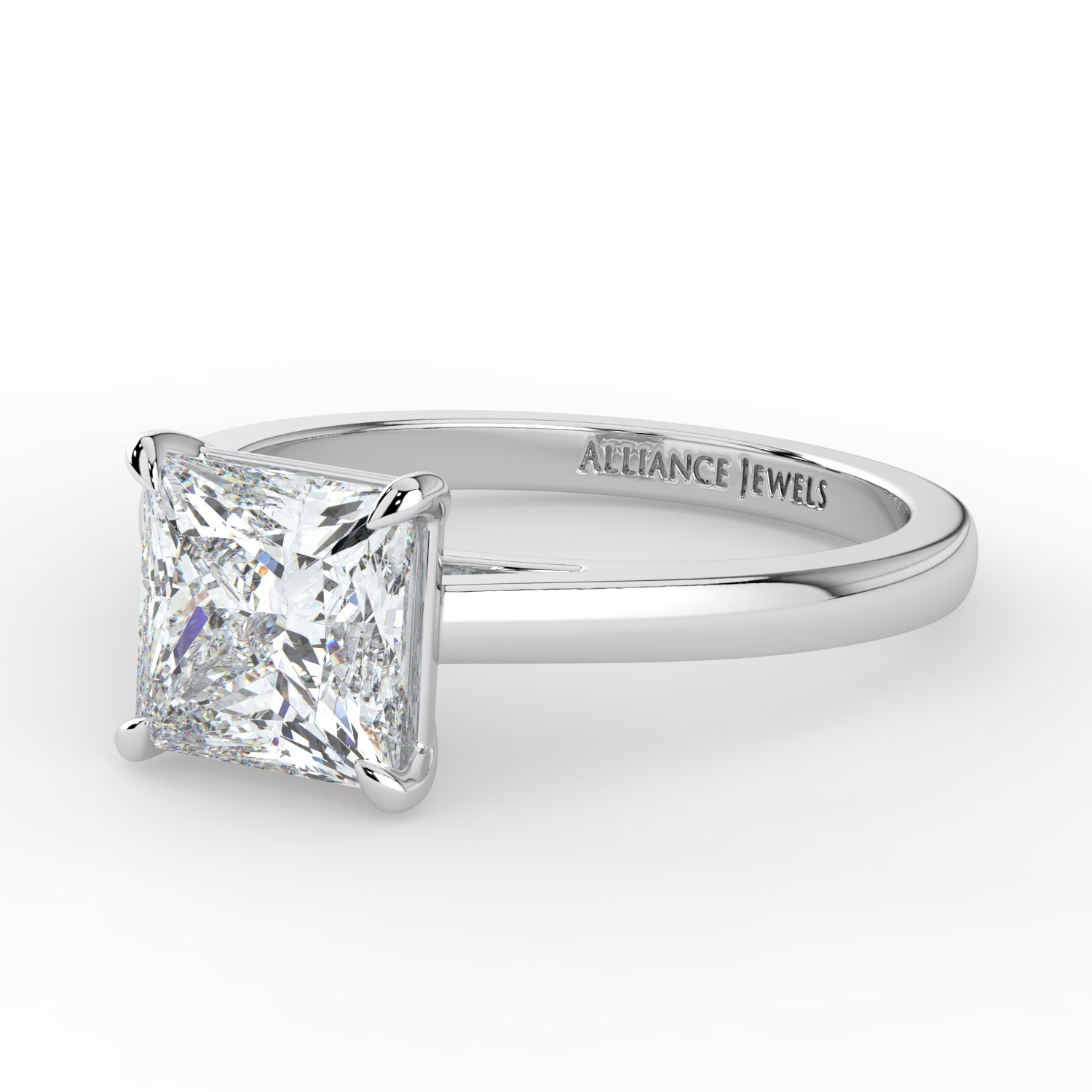 Princess Cathedral Engagement Ring