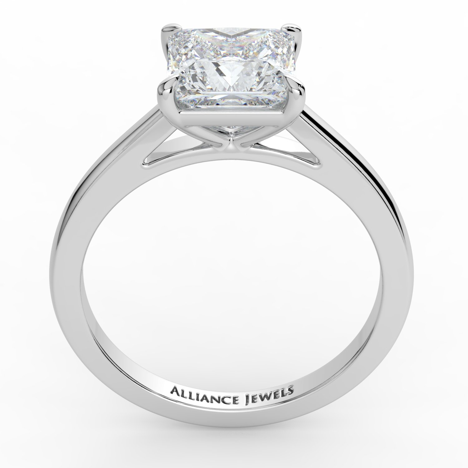 Princess Cathedral Engagement Ring