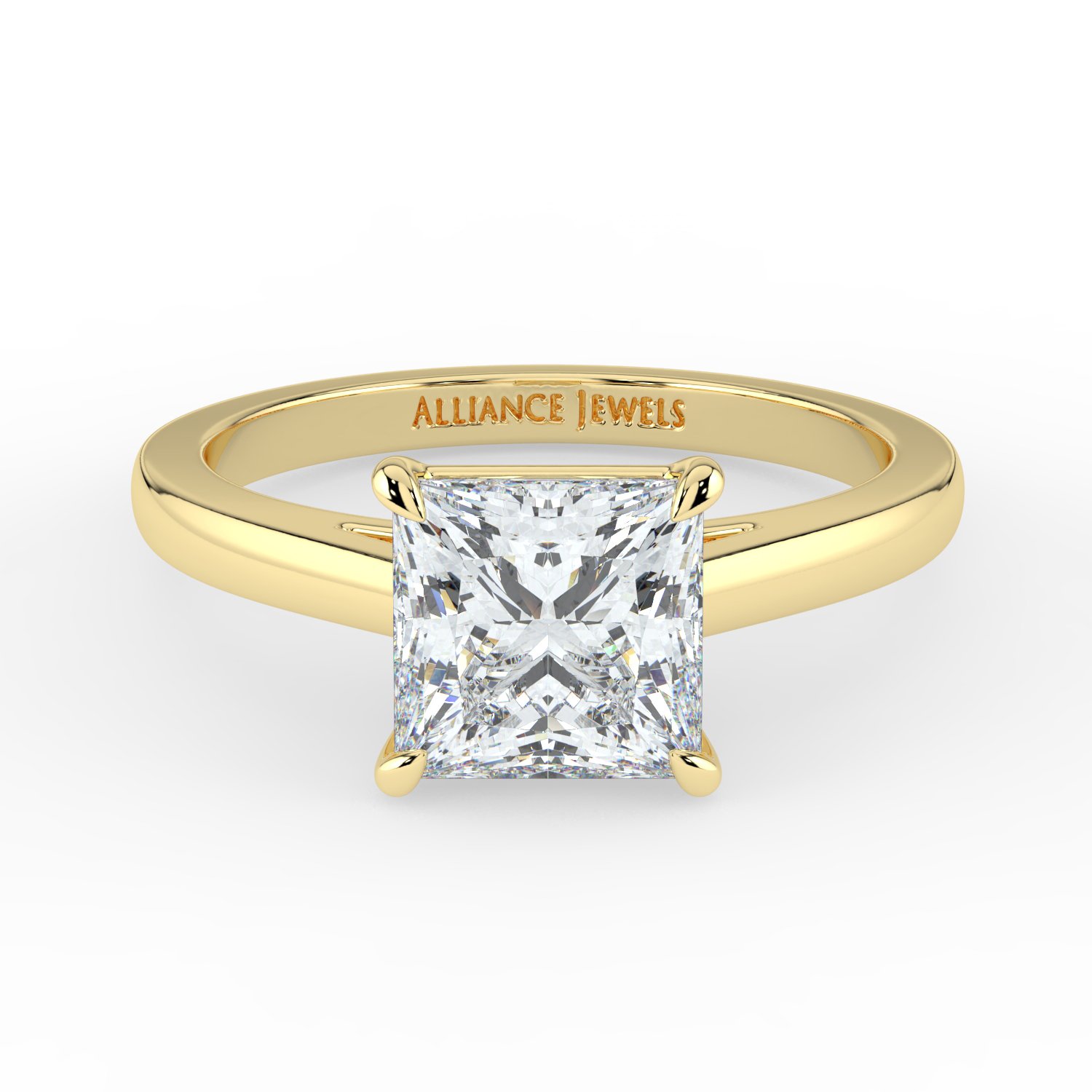 Princess Cathedral Engagement Ring