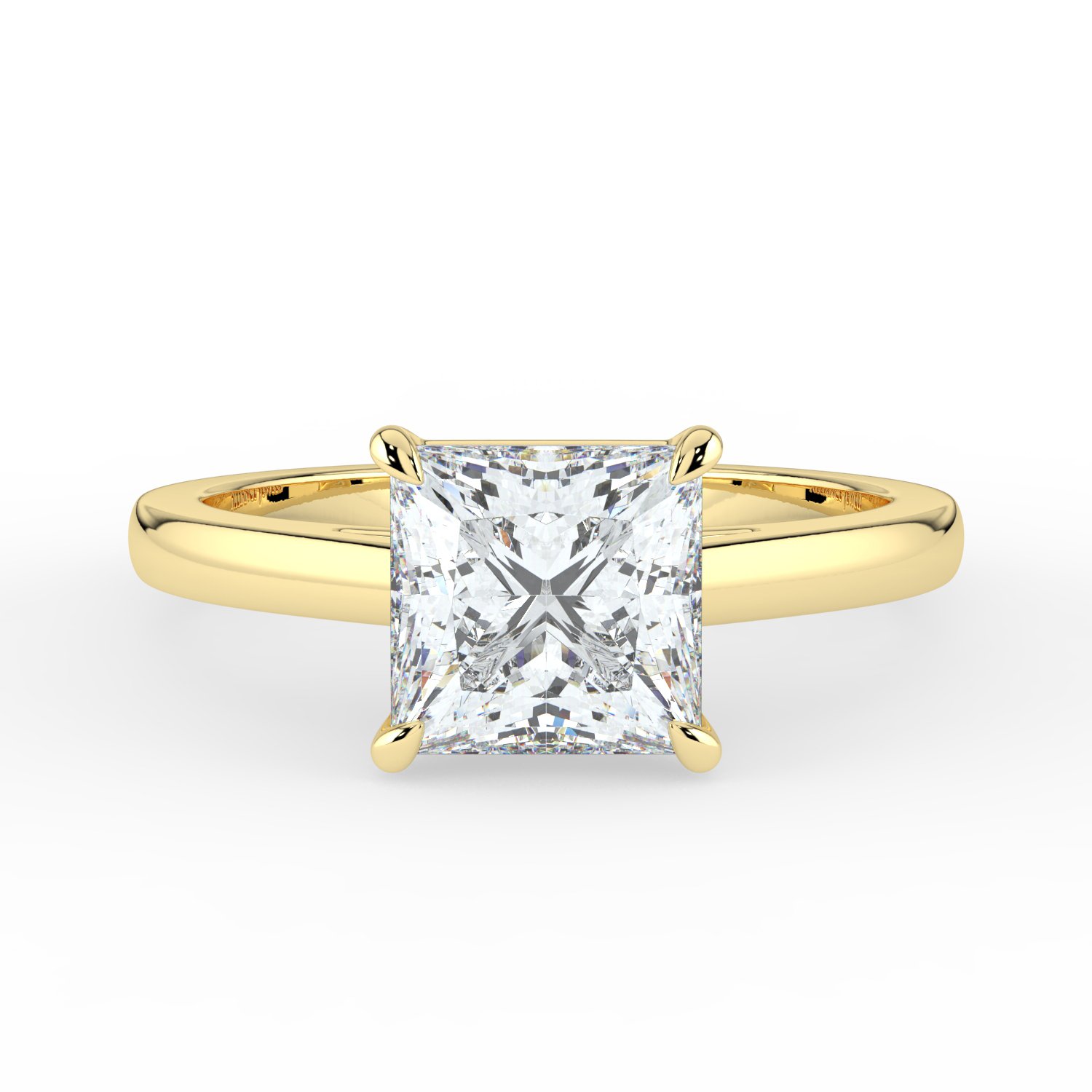 Princess Cathedral Engagement Ring