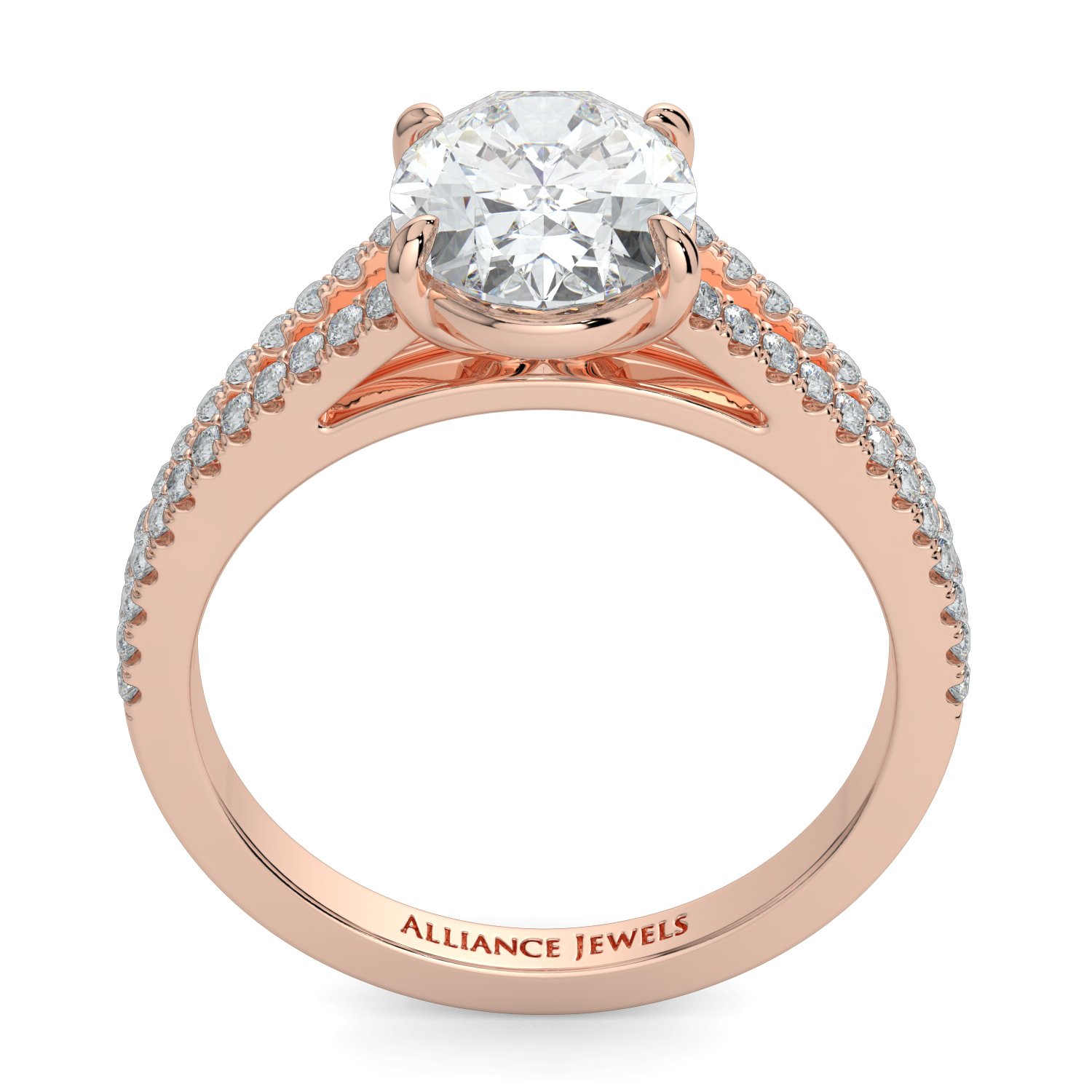 Oval Solitaire Engagement Ring