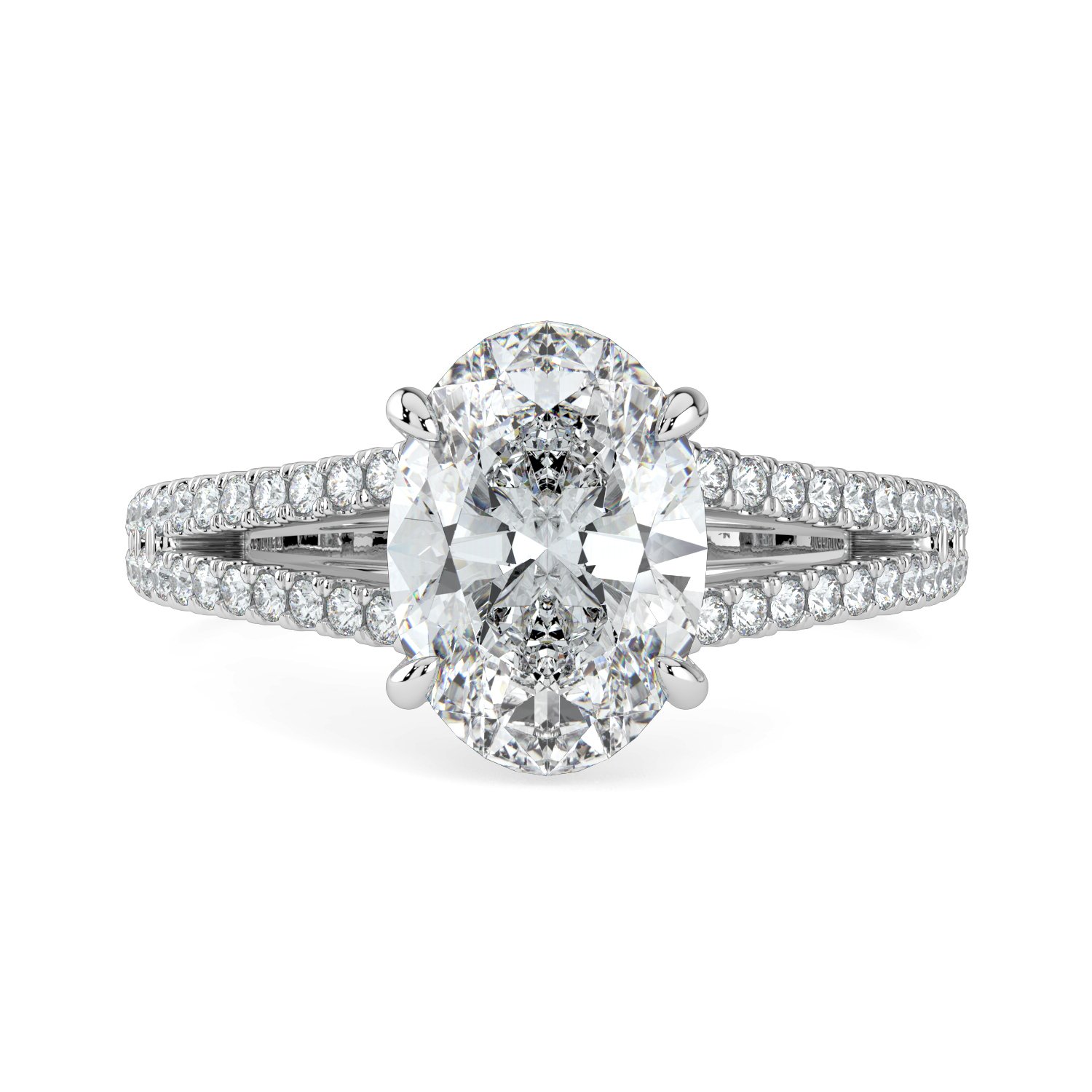 Oval Solitaire Engagement Ring