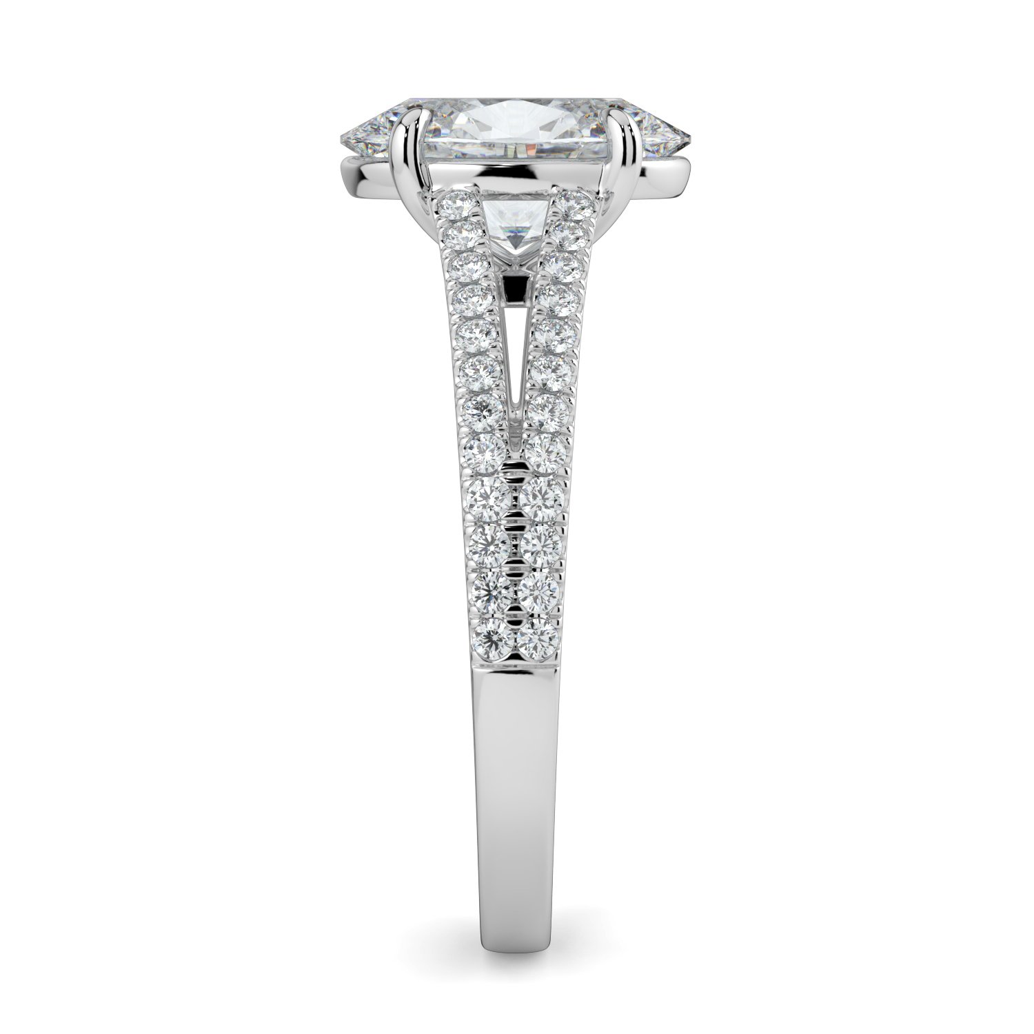 Oval Solitaire Engagement Ring