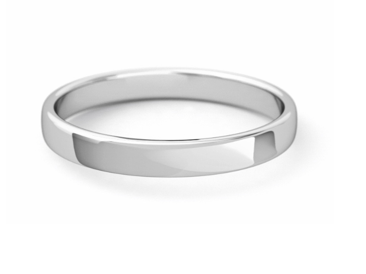 3MM Plain Wedding Band