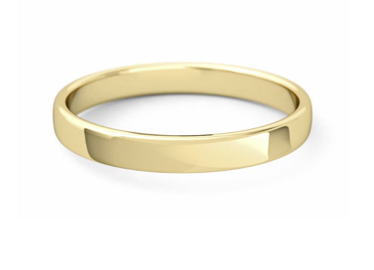 3MM Plain Wedding Band