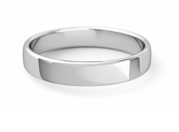 4MM Plain Wedding Band