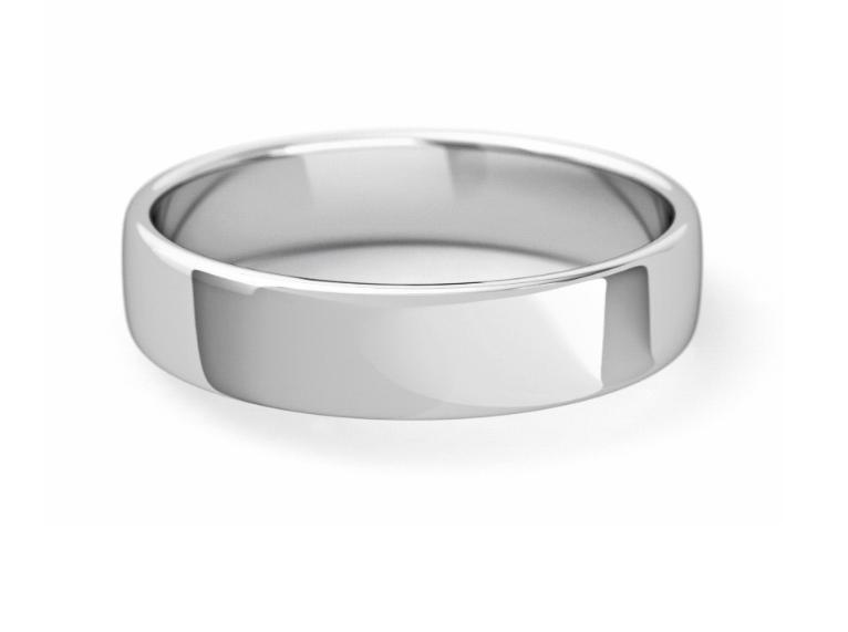 5MM Plain Wedding Band