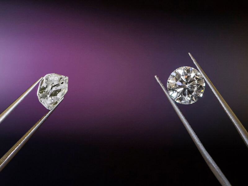 A guide to lab-grown vs mined diamonds.
